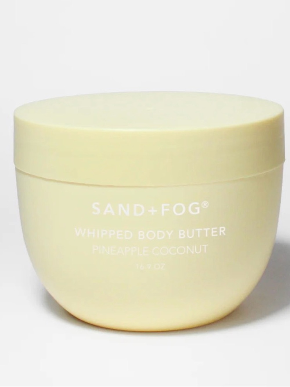 SAND+FOG Pineapple Coconut Whipped Body Butter — Cream
